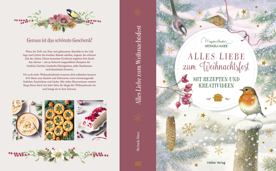 weihnachtliches Kochbuch 2026 von Michaela Maier und Marjolein Bastin